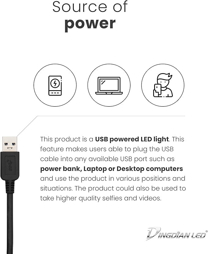 Bi-Colour Light Mode 360 ° Flexible Gooseneck, LED Lighting, Desk Lamp with USB Charging Port, Study Lamp, Clamp Lamp, Office Desk Accessories, Bed Lamp, Clip on Lamp (Silver) - LeafyLoom