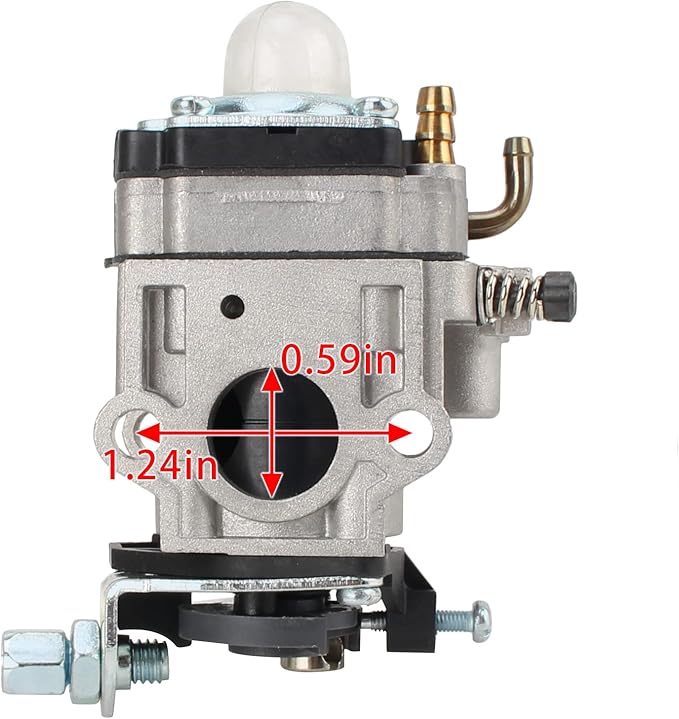 Carbhub 967086901 Carburetor for Poulan Pro PR46BT PR48BT BP400 PR2322 BP402 967086901 150032738 530058436 Eskimo Mako M43 M43Q8 Viper 43cc Engine Southland SCV43 SEA43 Earth Auger Carb 62100-81010 - LeafyLoom