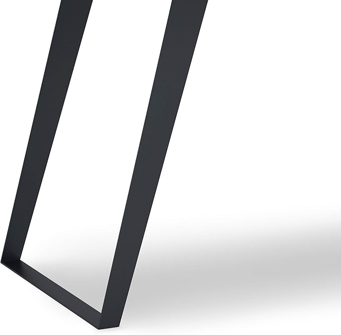 SIMPLIHOME Lowry SOLID WOOD and Metal Modern Industrial 54 inch Wide Home Office Desk, Writing Table, Workstation, Study Table Furniture in Distressed Golden Wheat with 2 Drawers - LeafyLoom