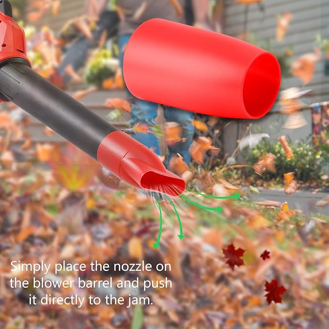 Leaf Blower Flat Tip Nozzle and Flare Nozzle Tip for Milwaukee M18 2724-20 & 2724-21 Fuel Leaf Blower, Work for Drying, Blow-Drying -Leaf Blower Flat Nozzle Tip - LeafyLoom