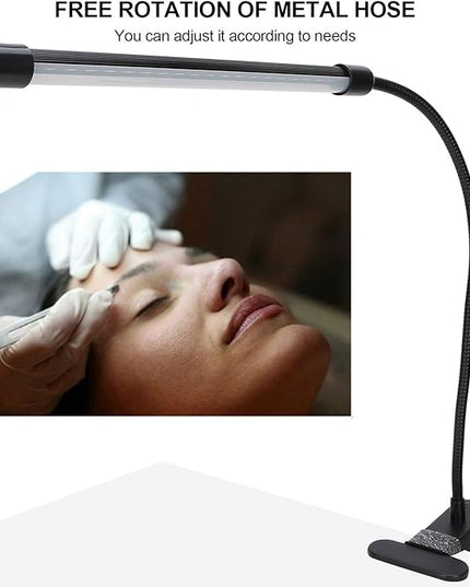 Desk Lamp Clip Light, Usb Clip‑On Led Table Clip Clip Light Dimmable Book Lights Dimmable Tattoo For Desk For Desk Lamps Lamps Nail Art Desk Lamp - LeafyLoom