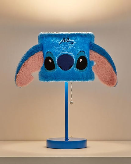 Idea Nuova Disney Stitch Figural Plush Shade Table Lamp, Blue - LeafyLoom