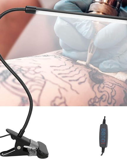 Desk Lamp Clip Light, Usb Clip‑On Led Table Clip Clip Light Dimmable Book Lights Dimmable Tattoo For Desk For Desk Lamps Lamps Nail Art Desk Lamp - LeafyLoom