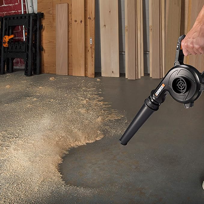 Worx 20V Cordless Shop Blower Power Share (Tool Only) - WX094L.9 - LeafyLoom