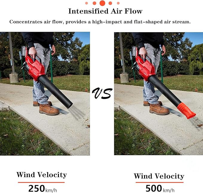 Flat Nozzle for Milwaukee M18 Fuel Leaf Blower, Work for Milwaukee M18 2724-20 & 2724-21(1 Pack, no Tool) - LeafyLoom