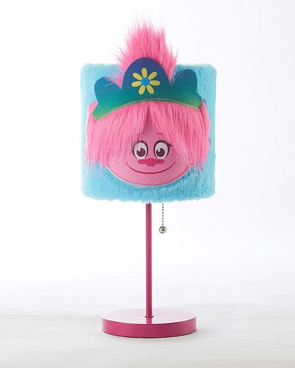 Idea Nuova Trolls Plush Shade Table Lamp - LeafyLoom