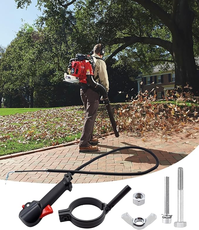 Throttle Control Lever Assembly Fits for Redmax Backpack Leaf Blowers,for EBZ6500RH EBZ7500RH EBZ8500RH,Replace part number 577241201-1 year warranty  - LeafyLoom