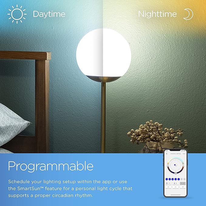 Enbrighten Bedside Decor Lamp Tabletop Wi-FI Dimmable Color Changing Music-Sync 2-Port USB-charging Station 2.4A Dorm Bedroom Home Office Living Room Compatible with Alexa 62433 Brass - LeafyLoom