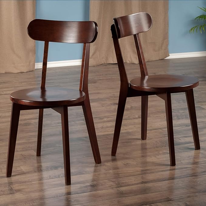 Winsome Wood Pauline, 3 Piece Set, Walnut - LeafyLoom