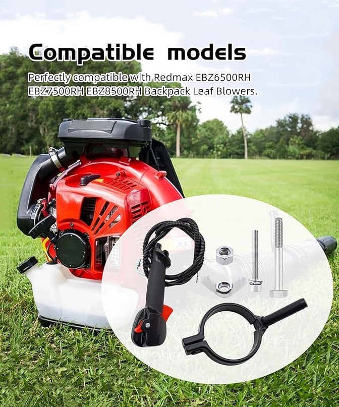 Throttle Control Lever Assembly Fits for Redmax Backpack Leaf Blowers,for EBZ6500RH EBZ7500RH EBZ8500RH,Replace part number 577241201-1 year warranty  - LeafyLoom