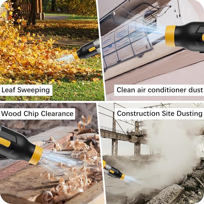 Blower Nozzle for Dewalt 60V MAX Leaf Blower(DCBL772X1 DCBL772B DCMBA572N), Car Drying Nozzle for Dewalt 60V- Bare Nozzle 1 Pack - LeafyLoom