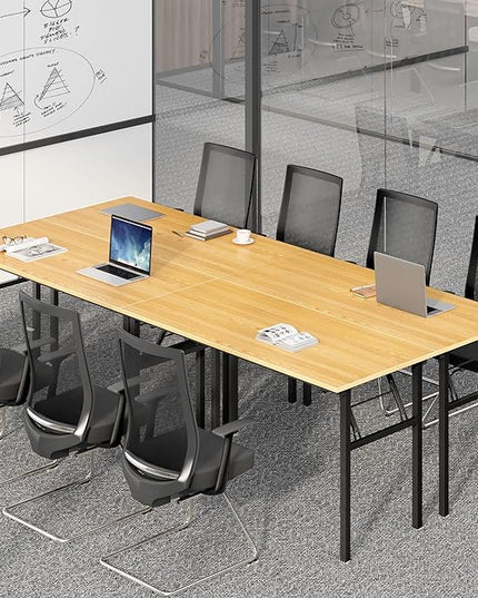 Need Home Office Desk - Large Computer Desk Sturdy Table Foldable Desk Gaming Computer Table No Assembly Required AC5BB 60 inch - LeafyLoom