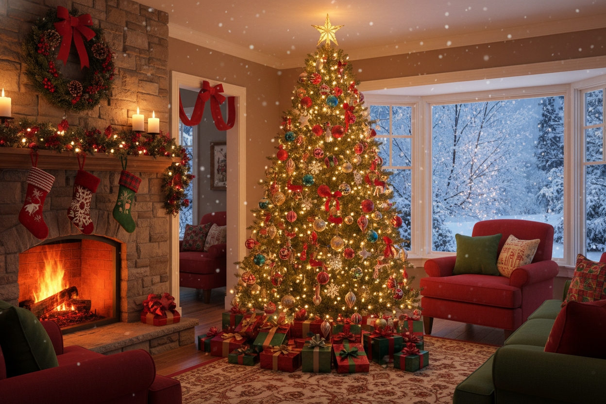 Minimalist-Modern-Christmas-Decoration-Tips-Make-Your-Home-Cozy-and-Stylish LeafyLoom