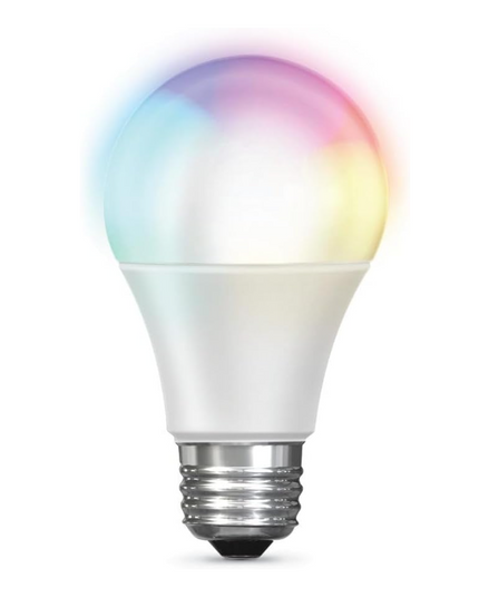Feit Electric A19 Smart LED Light Bulb, 60W Equivalent, Tunable White, Alexa & Google Home Compatible, 2.4 GHz Wi-Fi, 90+ CRI, Non-Dimmable, 800 Lumens, 25,000-Hour Lifetime, OM60/CCT/CA/AG - LeafyLoom