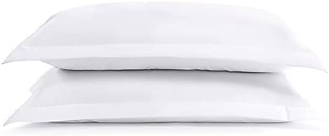AMGUI White King Bed Clearance Comforter Set with 2 Pillow Shams, White - LeafyLoom