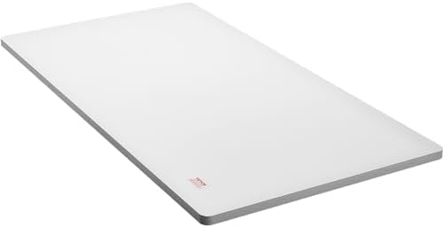 VEVOR One-Piece Particle Board Desktop Universal Tabletop, 55" x 28" x 1", White - LeafyLoom