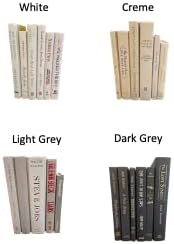 Colored Real Decorative Book Set - Decor Books for Book Shelf Decor, Home Decor for Shelves & Bookcases - Perfect for Book Decor, Decorative Books for Home Decor, & Books for Decor (Dark Green) - LeafyLoom