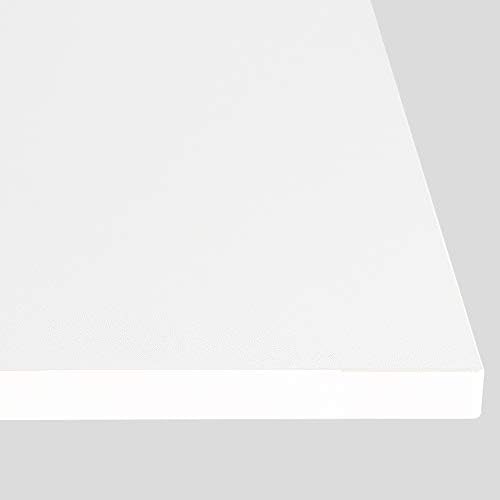 SogesGame 62 inches Computer Desk Folding Table Small Writing Desk Compact Desk Foldable Desk No Install Needed,White,LP-AC5WW-157 - LeafyLoom