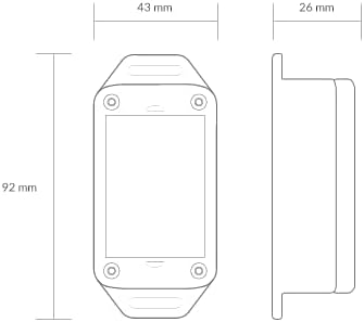 ismartgate Mini Smart Garage Opener - Universal WiFi Remote Controller Compatible with Alexa, Google Home, IFTTT, iPhone, Android,Door Left Open Alert, Door Security Systems. No Hub Needed. ismartgate