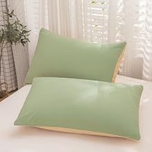 NINENINE King Comforter Set Sage Green Bedding Light Green Comforter Set Comforter Set for Women Men Solid Color Camel Green Comforter Sets with 1 Comforter 2Pillowcases - LeafyLoom