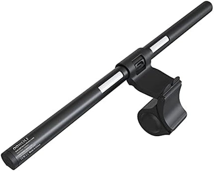 OOWOLF Monitor Light Bar with Backlight CRI≥95, Screen Light Bar, Desk Lamp for Eye-Caring,Dual Light,Filter Blue-Light,3-Color Mode,Memory Dimming,e-Reading Task Lamp,Computer Light for Home Office - LeafyLoom