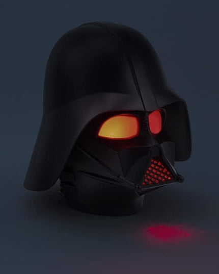Darth Vader Mask Light with Sound, Officially Licensed Star Wars Collectible Lamp, Star Wars Room Decor and Gift for Men - LeafyLoom