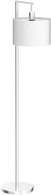 Boncoo Floor Lamps for Living Room, Standing Lamp Tall with Adjustable Silk Shade, Modern Stepless Dimmable Floor Lamp, LED Reading Standing Light for Bedroom Office Dorm Room, 9W Bulb Included - LeafyLoom