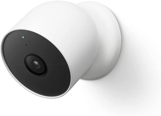 Google Nest Cam Outdoor or Indoor, Battery - 2nd Generation - 1 Pack GoogleLLC
