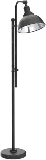 VONLUCE Floor Lamp, 65'' Tall Industrial Floor Lamp, Adjustable Height & Head Vintage Metal Standing Reading Pole Lamp, Floor Lamps for Living Room, Bedroom, Office, Farmhouse - LeafyLoom