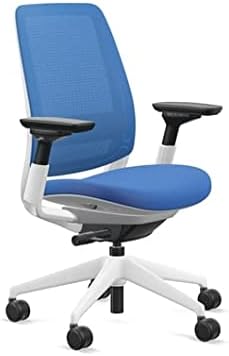 Steelcase Series 2 Office Chair, Seagull Frame, Cogent Connect Royal Blue, Hard Floor Casters - LeafyLoom