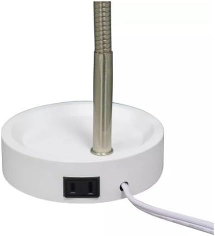 LED Lamp with Base Outlet - LeafyLoom