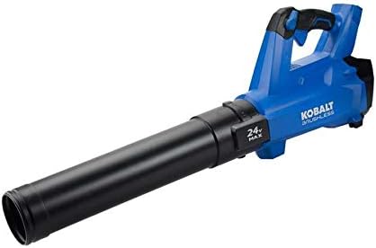 Kobalt 24-Volt Lithium Ion 410-CFM 100-MPH Brushless Cordless Electric Leaf Blower (Battery Not Included) - LeafyLoom