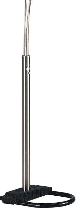 NicBex Floor Lamp,Modern Home Decor Arc Floor Lamp with 5 Arm Aluminum Led and Adjustable Domes,Standing Lamp Tall Lamp,Floor Lamps for Living Room,Bedroom and Office,Reading Light,Silver - LeafyLoom