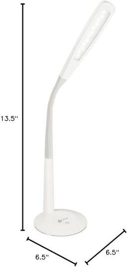 OttLite Natural Daylight LED Flex Lamp (White) - LeafyLoom