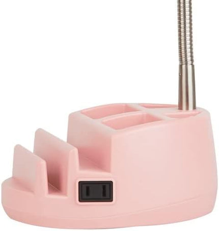 Urban Shop Organizer Task Lamp, Blush - LeafyLoom