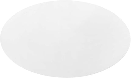 Modway Lippa 60" Oval-Shaped Mid-Century Modern Dining Table with White Wood Top and Gold Base - LeafyLoom