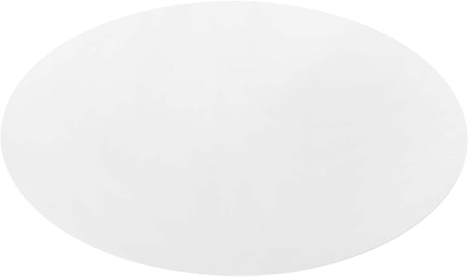 Modway Lippa 60" Oval-Shaped Mid-Century Modern Dining Table with White Wood Top and Gold Base - LeafyLoom