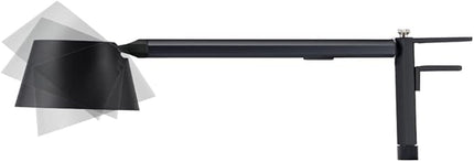 BLACK+DECKER Verve Designer LED Clamp Light, Fits Shelves, Cubicles & Headboards, True White LED + 16M RGB Colors - LeafyLoom