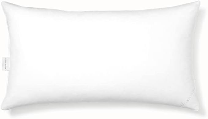 BOLL & BRANCH Down Alternative Pillow – Luxury 100% Organic Cotton Shell – Hypoallergenic Fiber Bedding – Allergy-Friendly Comfort and Superior Head Support – Firm, King - LeafyLoom