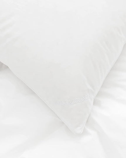 BOLL & BRANCH Down Alternative Pillow – Luxury 100% Organic Cotton Shell – Hypoallergenic Fiber Bedding – Allergy-Friendly Comfort and Superior Head Support – Firm, Standard - LeafyLoom