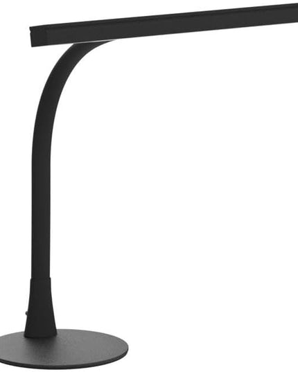 LED Desk Lamp, 15.7" Wide Modern Architect Desk Light for Home Office, 10W Bright Tall Flexible Task Lamp for Piano, Monitor, Workbench, 3 Color Modes & 30 Brightness, 1000LM (Black) - LeafyLoom
