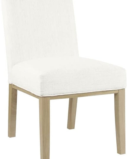HomePop Kolbe Upholstered Dining Chair - Stain-Resistant Woven (Single Pack) - LeafyLoom