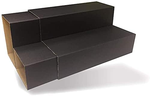 Bookshelf Innovation Made in Japan, Manga organizing kit (3Levels, Black) - LeafyLoom