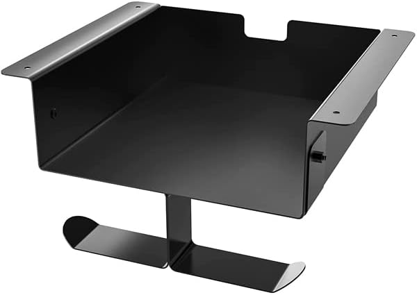 – Premium Under Desk Storage – Convenient Under Desk Drawer – Mountable Desk Drawer for Office & Home – Desk Storage from Alloy Steel – Ideal for Organizing – Size – Black/White - LeafyLoom