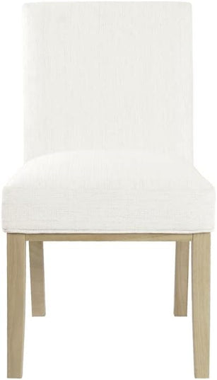 HomePop Kolbe Upholstered Dining Chair - Stain-Resistant Woven (Single Pack) - LeafyLoom