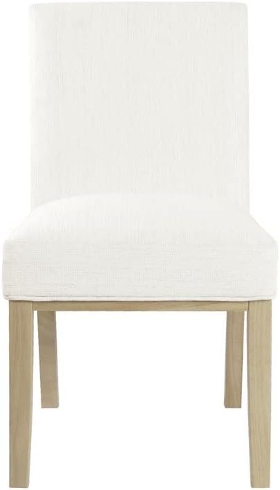 HomePop Kolbe Upholstered Dining Chair - Stain-Resistant Woven (Single Pack) - LeafyLoom