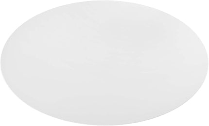 Modway Lippa 78" Oval-Shaped Mid-Century Modern Dining Table with White Wood Top and Gold Base - LeafyLoom