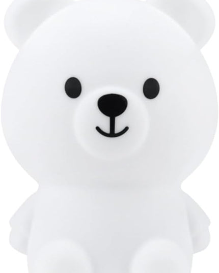 GoLine Mini Bear Night Lights for Kids Ages 3-8, Cute Silicone Decor Lamp with 7 Color, Christmas Birthday Toys Gifts for 3 4 5 6 7 8 9 10 Year Old Girls Boys Babies Toddlers. - LeafyLoom