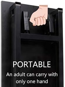 Folding Desk, 62 inch No Assembly Folding Desks for Small Spaces, Sturdy Foldable Computer Desk, Functional Home Office Desks, Study Writing Desk Office Table Workstation for Home Office Outdoor - LeafyLoom