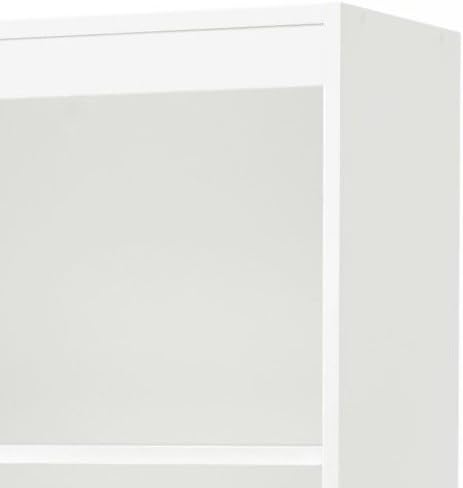 South Shore Axess 3-Shelf Bookcase, Pure White - LeafyLoom